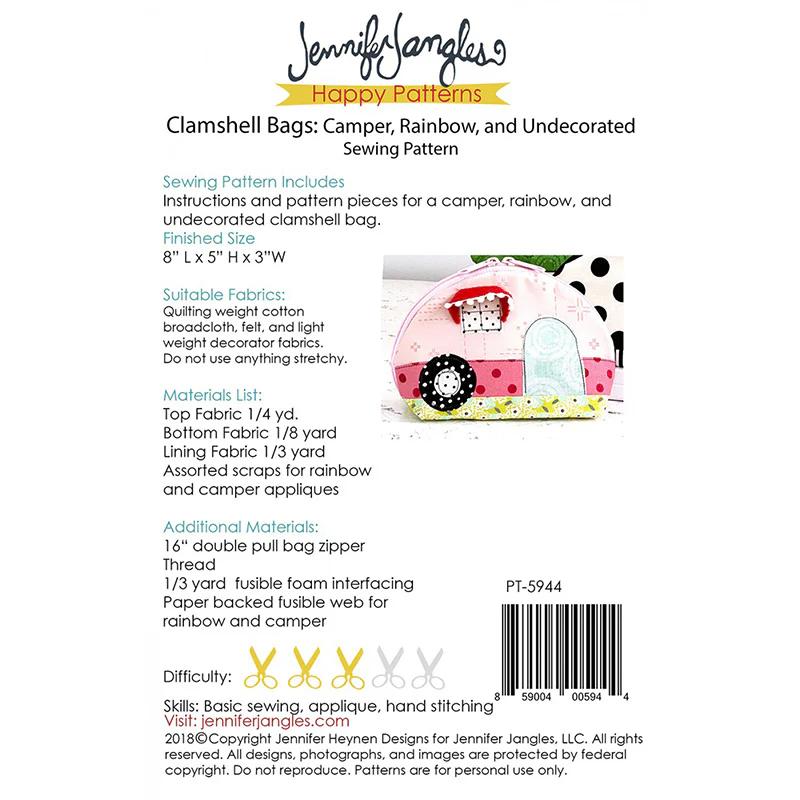 Clamshell Bags Pattern