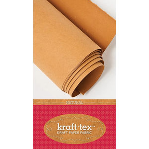 Kraft-tex Kraft Paper Fabric Roll - Natural Original Unwashed