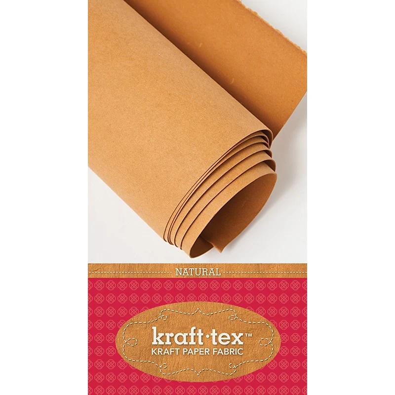 Kraft-tex Kraft Paper Fabric Roll - Natural Original Unwashed