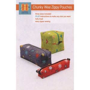 Chunky Wee Zippy Pouches Pattern