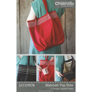 Crossroads Stitch Top Tote Pattern