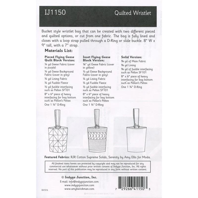 Quilted Wristlet Pattern