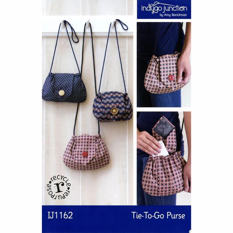 Recycled Tie-To-Go Purse Pattern