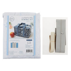 Zippity-Do-Done™ Insulated Lunchbox Tote - Gray Zipper