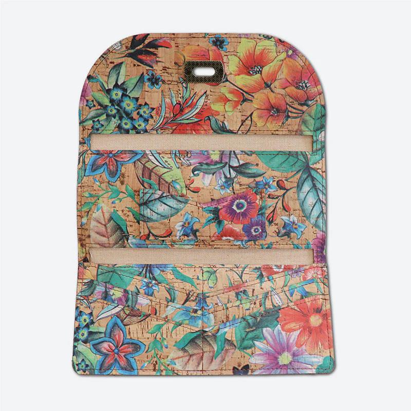 Lucky Penny Wallet Kit - Garden Party Cork