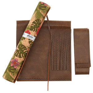 Poppins Tote Kit - Luau Cork with Brown Weave Faux Leather