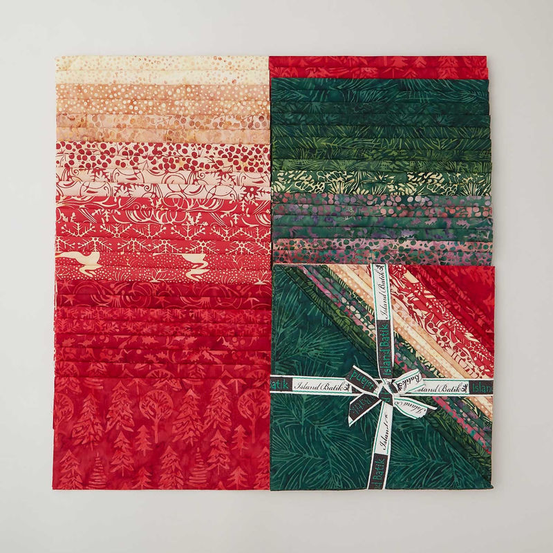 Winter Wonders Batiks Stacks