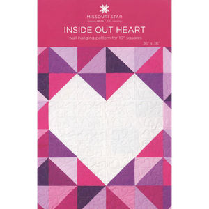 Inside Out Heart Wall Hanging Pattern by Missouri Star