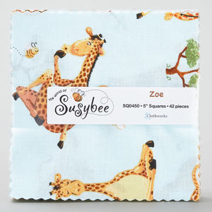 Zoe the Giraffe Charm Pack