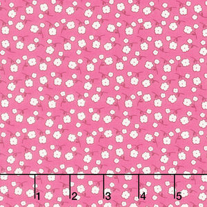 Zinnia - Sunny Flowers Berrylicious Yardage