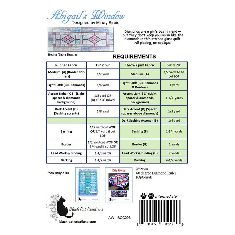 Abigail's Window Quilt Pattern
