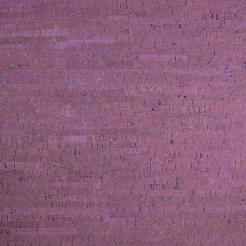 Amethyst Rustic Cork Fabric - 1/2 Yard Cut