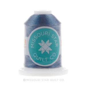 Missouri Star 40 WT Polyester Thread Rock Blue