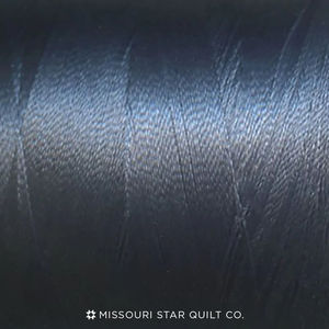 Missouri Star 40 WT Polyester Thread Rock Blue