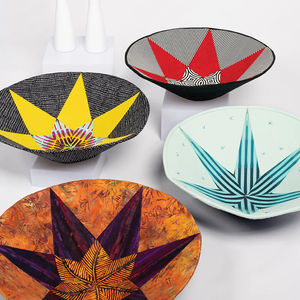 Round Fabric Art Bowls Book