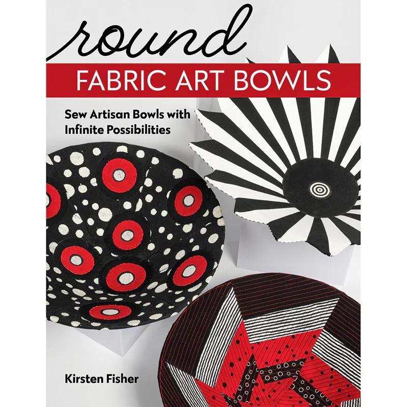 Round Fabric Art Bowls Book