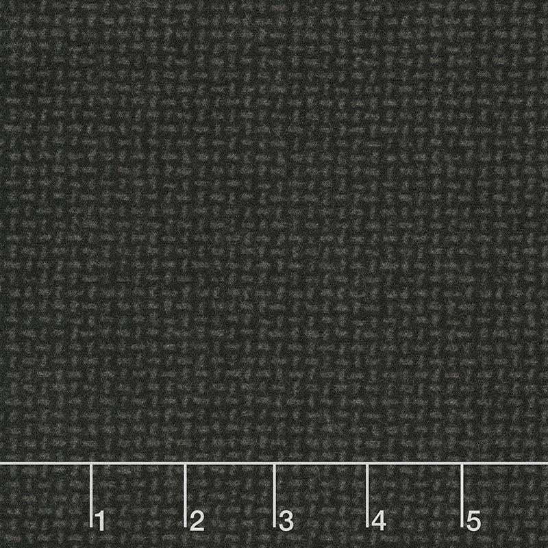 Woolies Flannel - Basket Weave Espresso Yardage