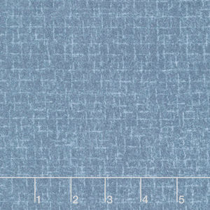 Woolies Flannel - Crosshatch Blue Yardage