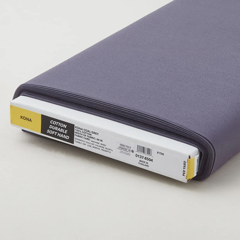 Kona Cotton - Coal 8 Yard Bolt