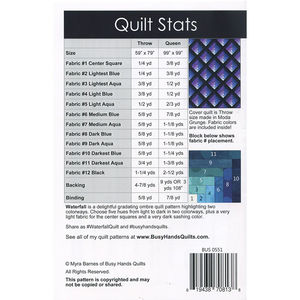 Waterfall Quilt Pattern