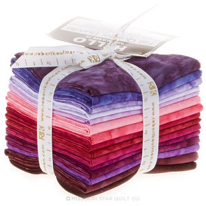 Artisan Batiks Solids - Prisma Dyes Plum Perfect Batiks Fat Quarter Bundle