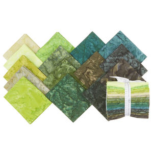 Artisan Batiks Solids - Prisma Dyes Rainforest Fat Quarter Bundle