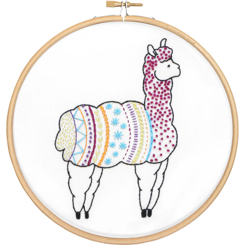 Alpaca Embroidery Kit