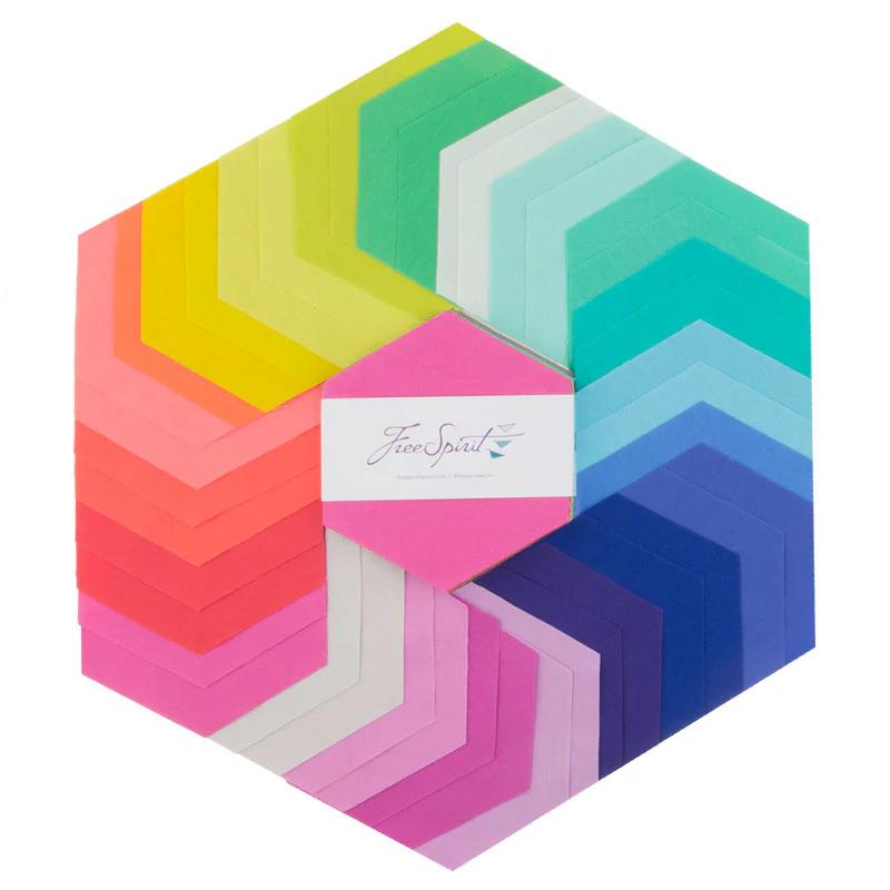 Designer Essential Solids Hexagons