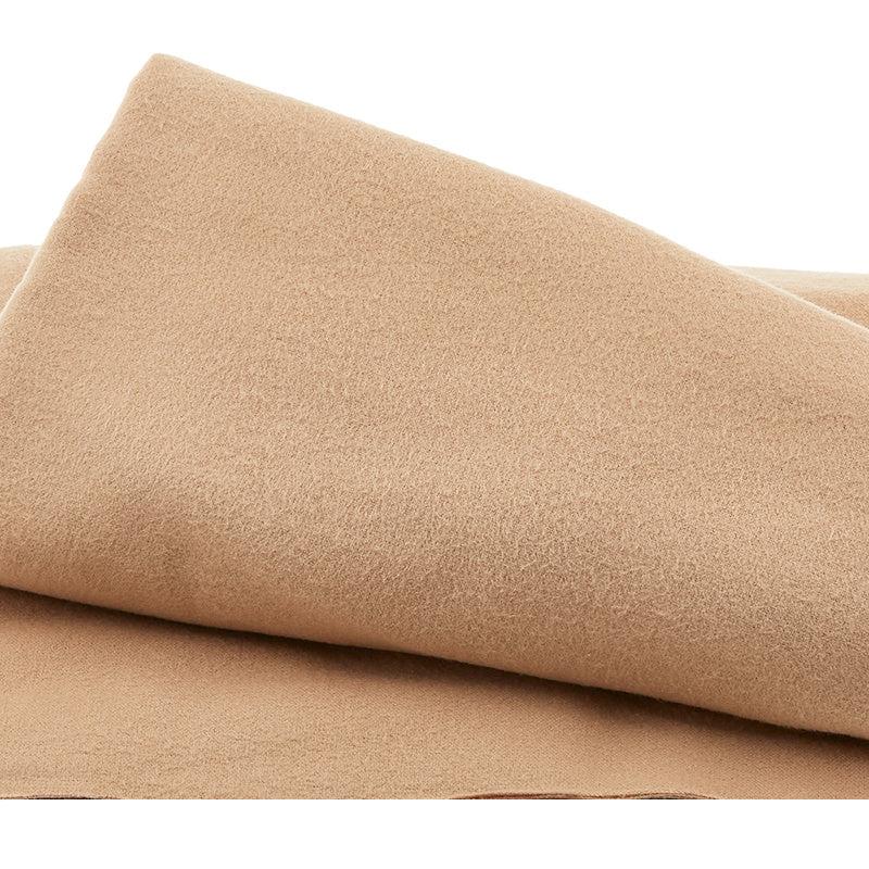 Fluffy Flannel Solids - Solid Mocha 2 Yard Cut
