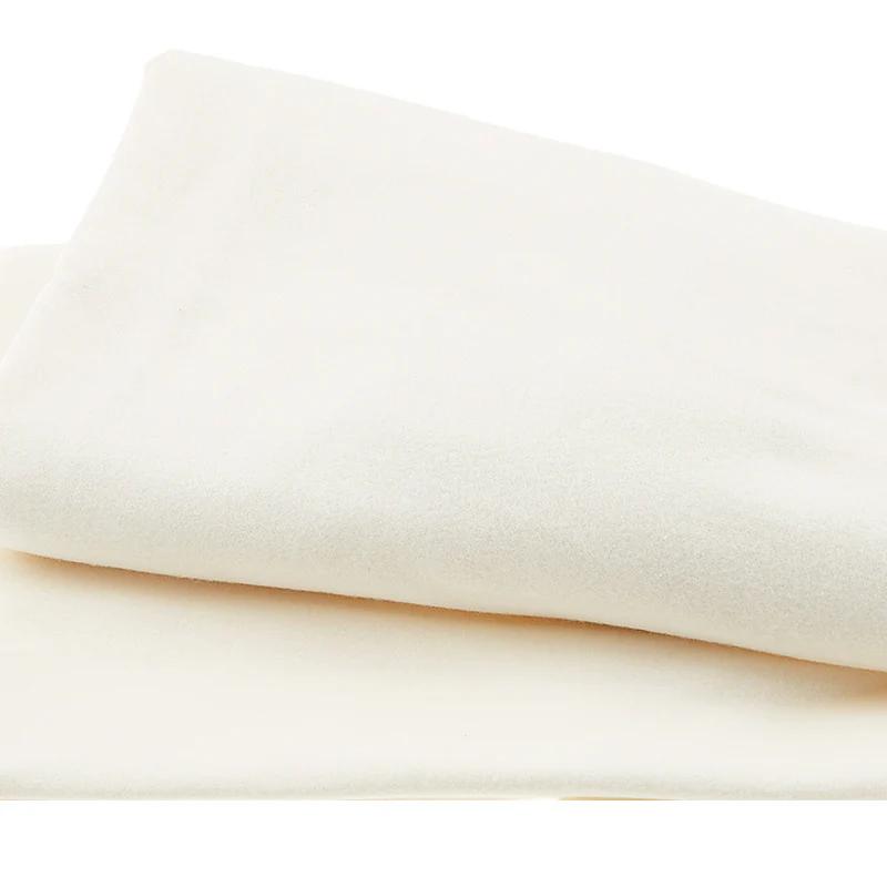 Fluffy Flannel Solids - Solid Off White 2 Yard Cut