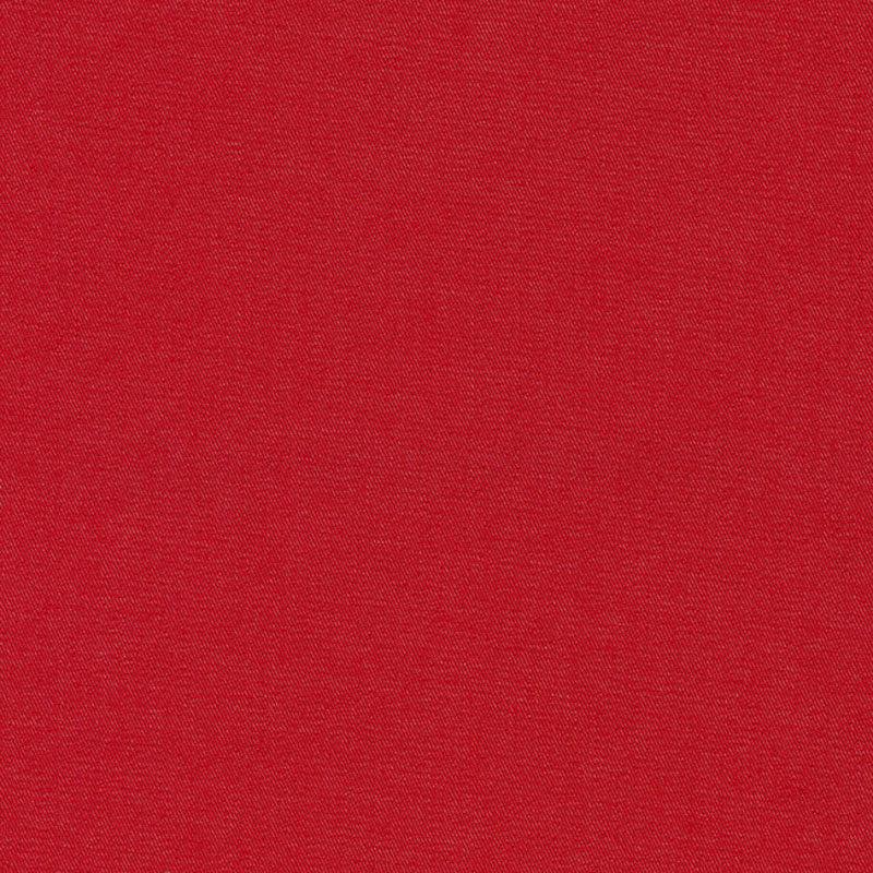 Canyon Colored Denim - Solid Red Yardage