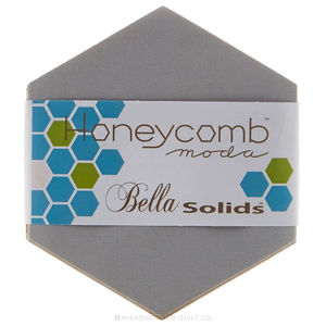 Bella Solids Silver Honey Comb