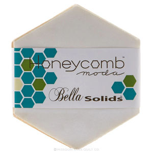 Bella Solids White Honey Comb