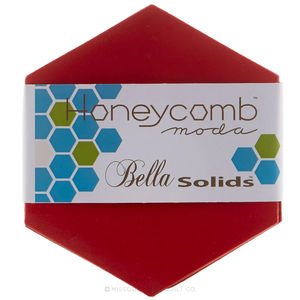 Bella Solids Red Honey Comb