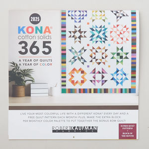 Kona® Cotton Solids 2025 Wall Calendar