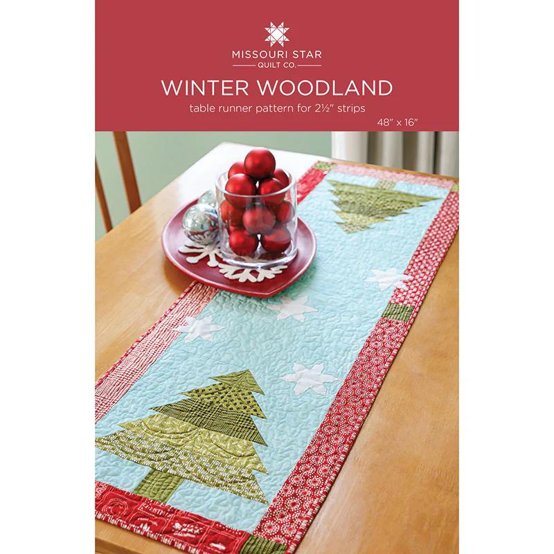 Winter Woodland Table Runner Pattern by Missouri Star