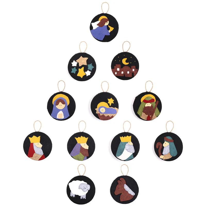 Nativity Ornaments Kit