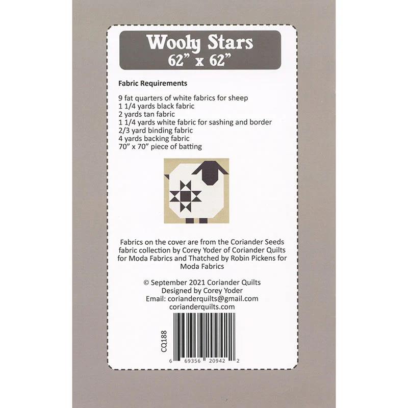 Wooly Stars Quilt Pattern