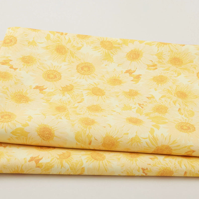 Sunflower Whispers 108" - Yellow 3 Yard Cut
