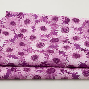 Sunflower Whispers 108" - Violet 3 Yard Cut