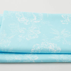 Shadow Flower 108" - Sky Blue 3 Yard Cut