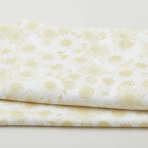 Sunflower Whispers 108" - Cream 3 Yard Cut
