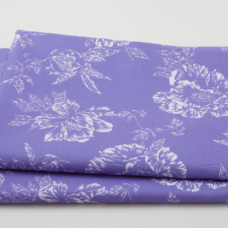 Shadow Flower 108" - Purple 3 Yard Cut