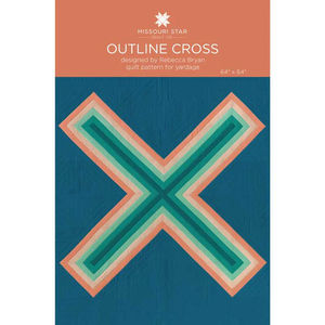Outline Cross Quilt Pattern by Missouri Star