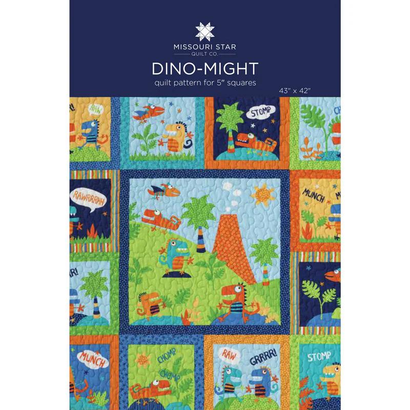 Dino Might Pattern by Missouri Star