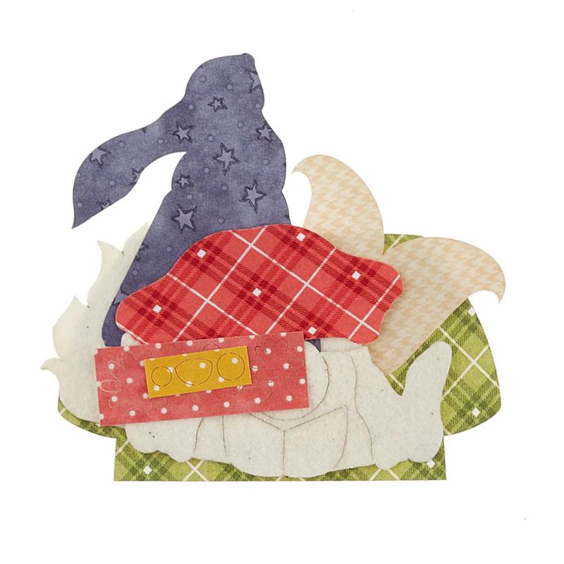 April Gnome Precut Fused Appliqué Pack