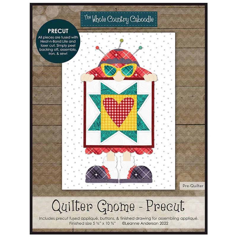 Quilter Gnome Precut Fused Applique Pack