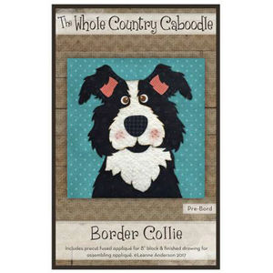 Border Collie Precut Fused Appliqué Pack