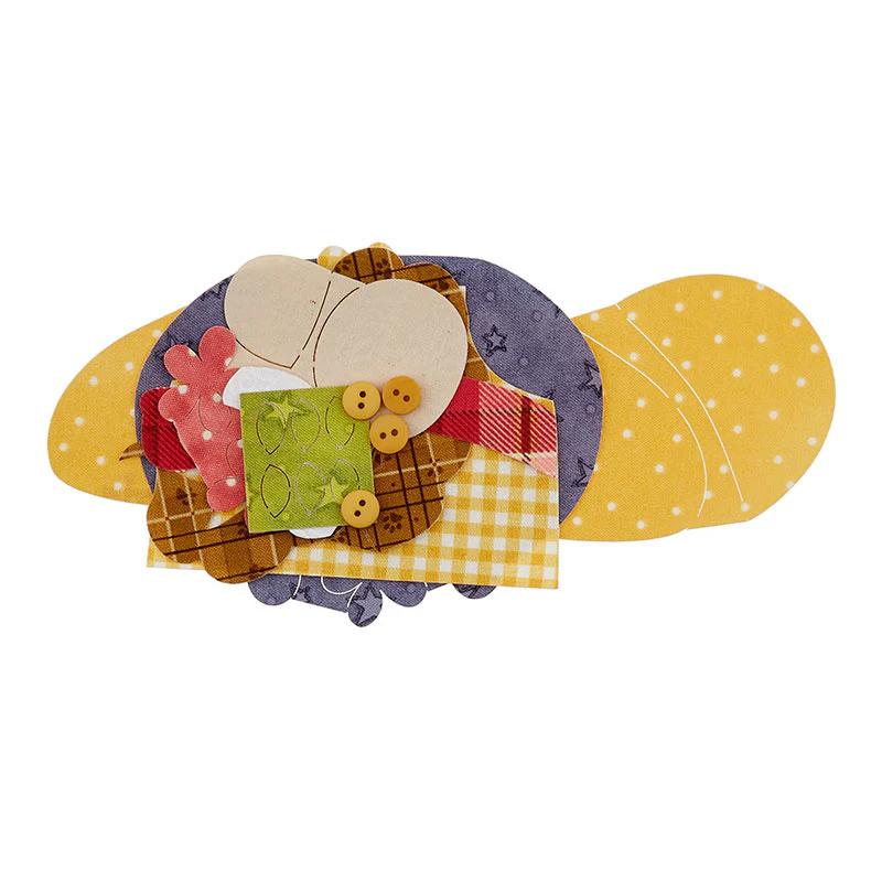 Daisy Gnome Precut Fused Appliqué Pack