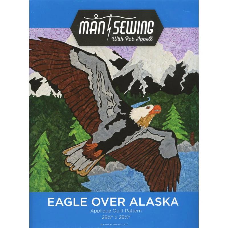 Eagle Over Alaska Pattern from Man Sewing